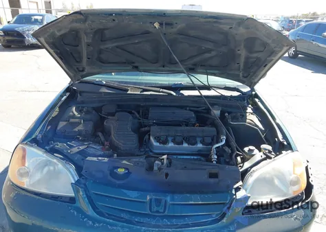 2002 Honda Civic Lx from USA, damaged, VIN 2HGES16682H579871